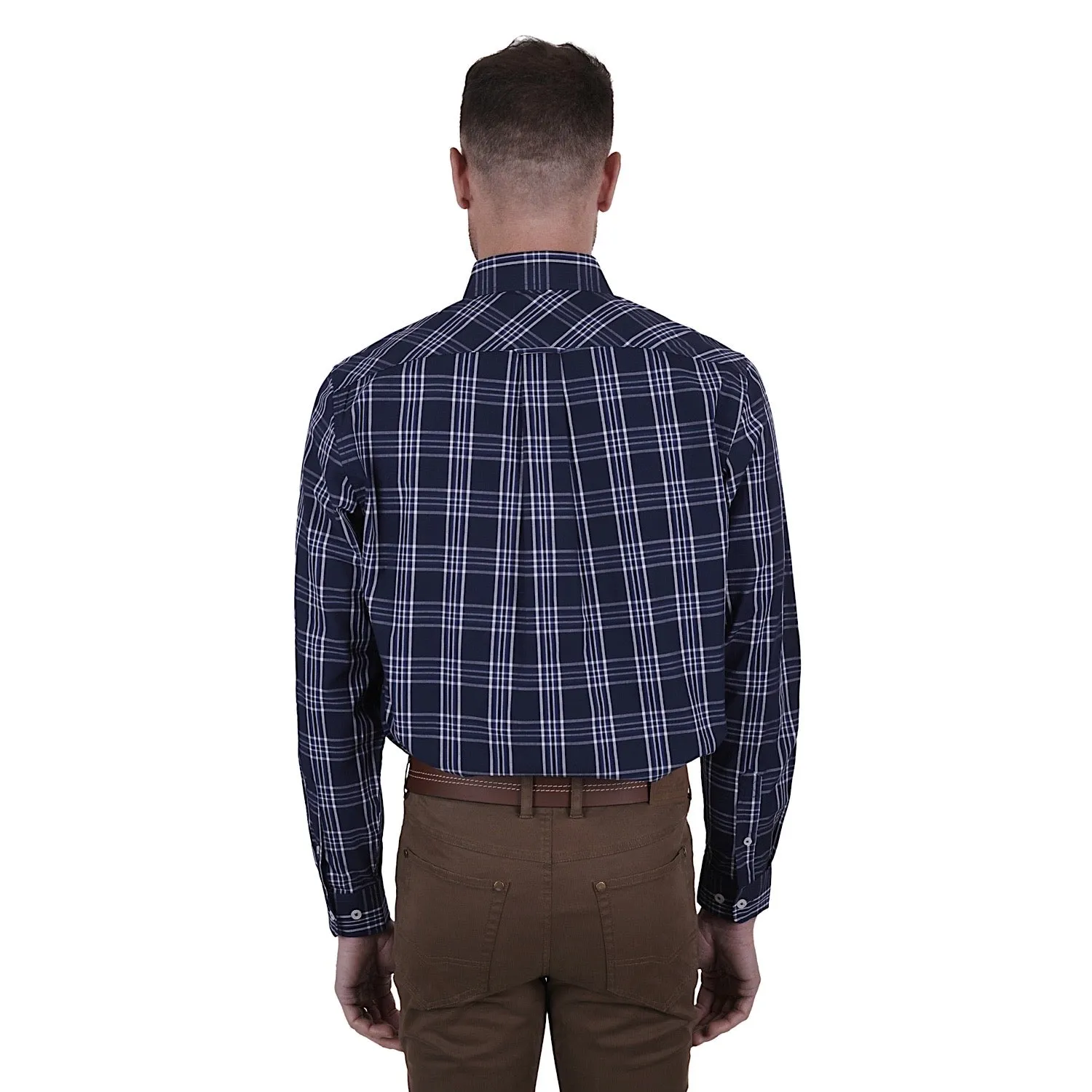 Thomas Cook Men's Spencer Check Shirt - Navy/Royal