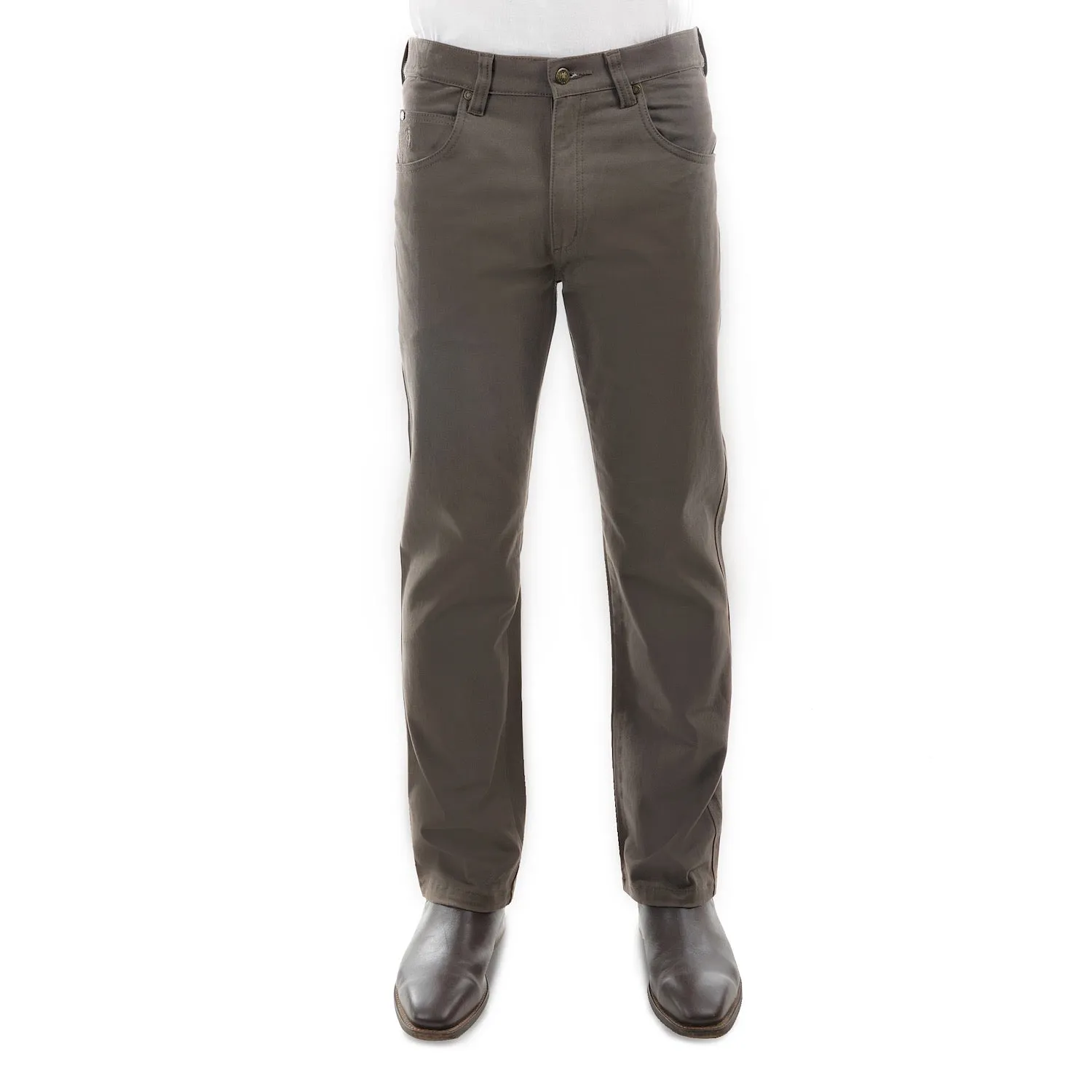 Thomas Cook Men's Stretch Moleskin Regular Fit Greystone