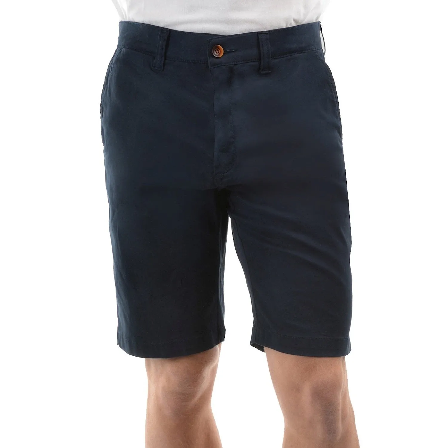 Thomas Cook Mens Tailored Fit Mossman Comfort Waist Shorts Dark Navy