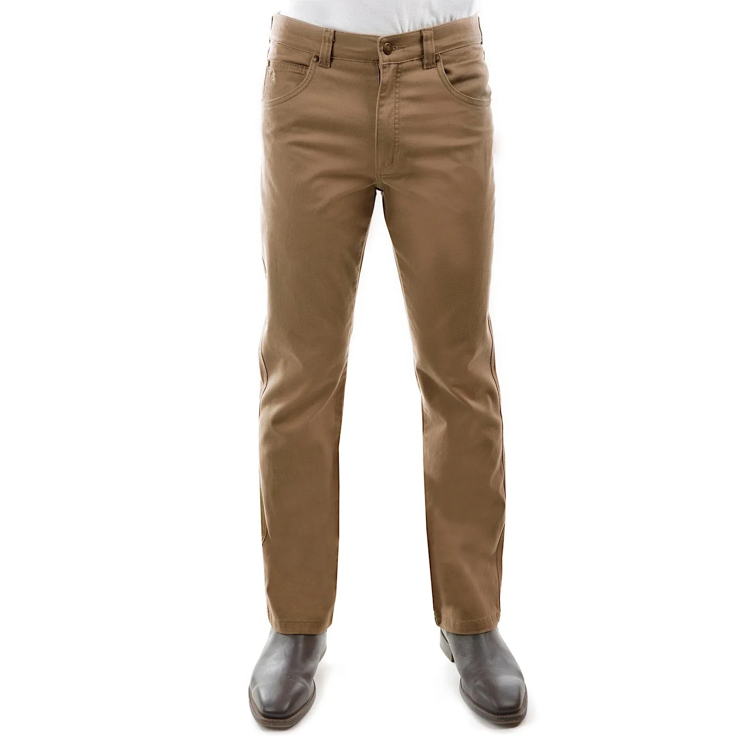 Thomas Cook Men's Tailored Moleskin Jean 32" Leg Camel