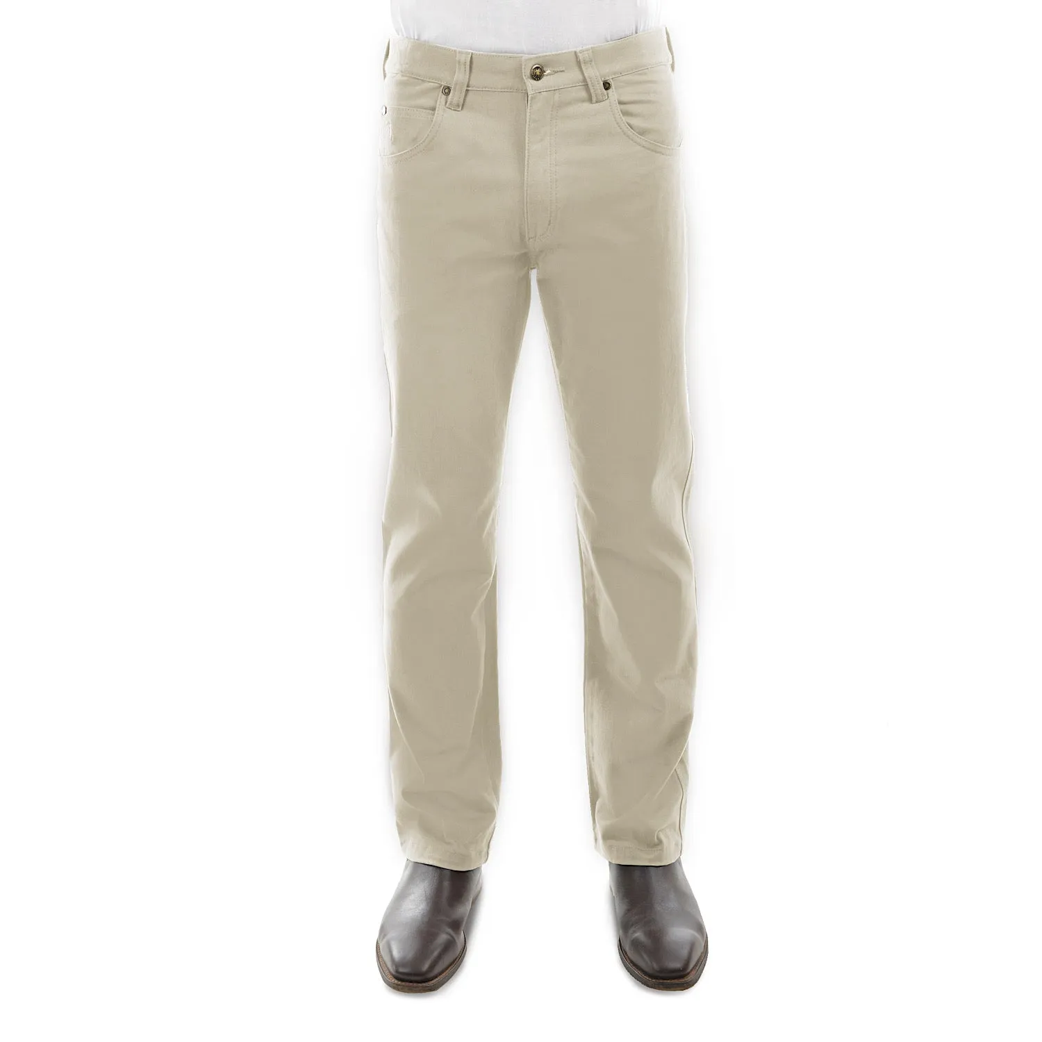 Thomas Cook Men's Tailored Moleskin Jean 32" Leg Stone