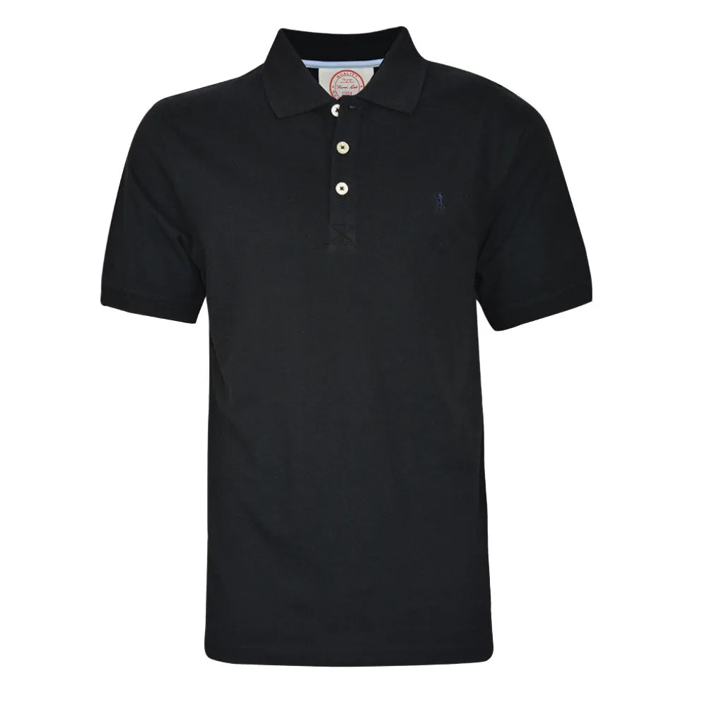 Thomas Cook Men's Tailored Polo Black
