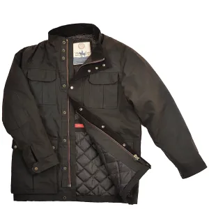 Thomas Cook Men's Tarcutta Oilskin Jacket - Rustic Mulch