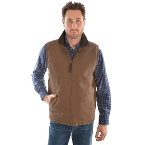 Thomas Cook Men's TC Canvas Vest Dark Tan