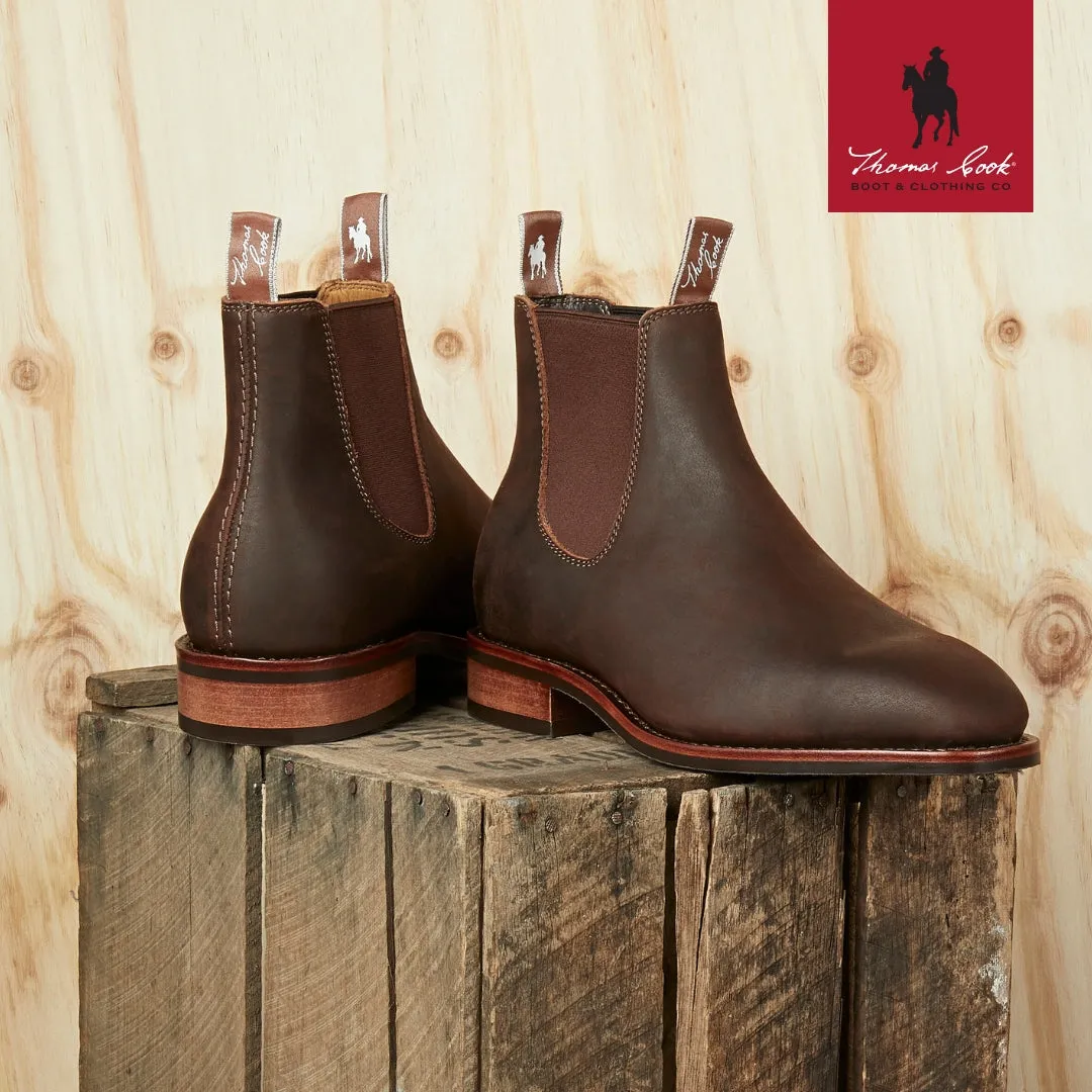 Thomas Cook Mens Trentham Cushion Tech Boot - Oiled Crazy Horse