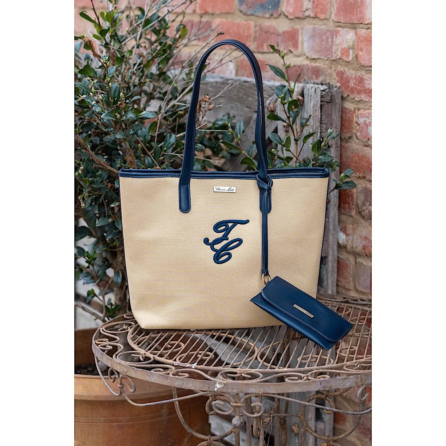 Thomas Cook Natalie Tote Bag Camel/Navy