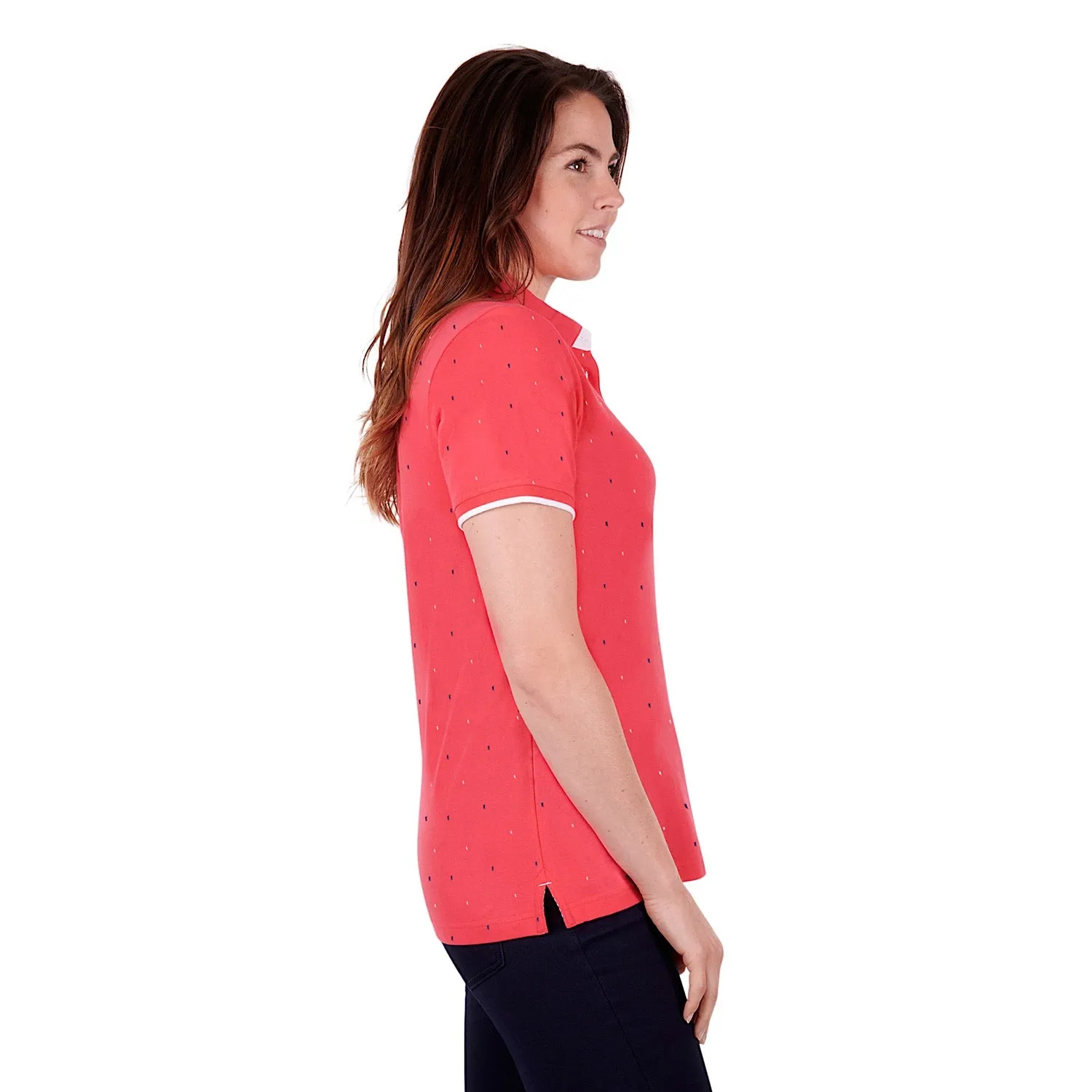 Thomas Cook Womens Cady S/S Polo Watermelon