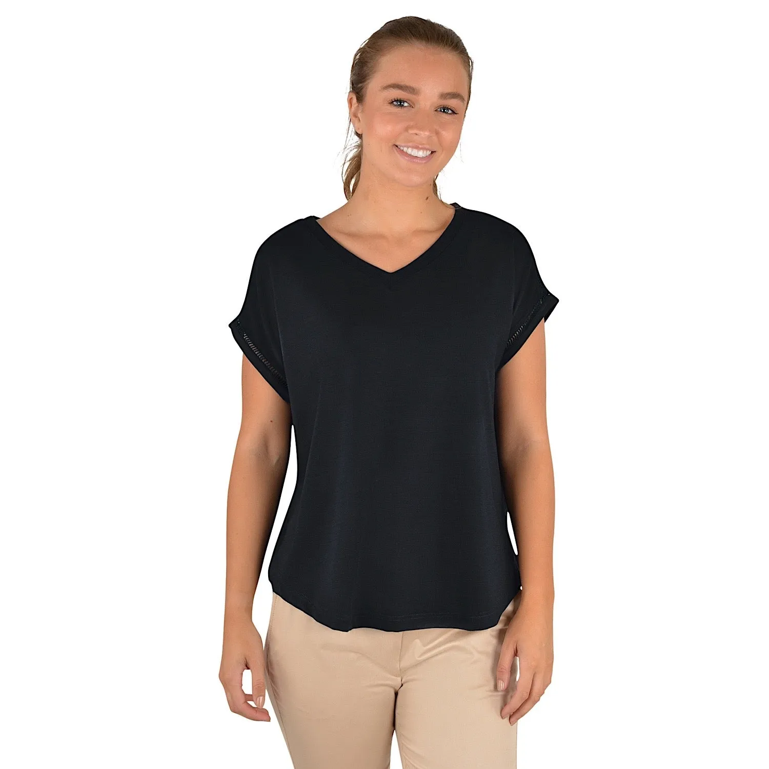 Thomas Cook Women's Camellia Tee Carbon