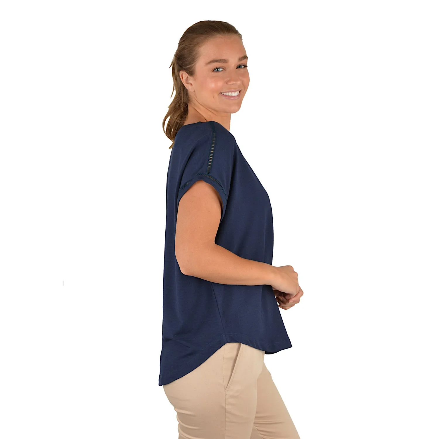 Thomas Cook Women's Camellia Tee Navy