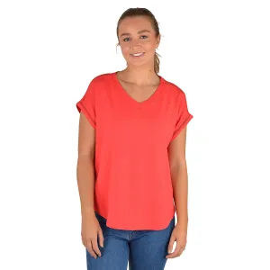 Thomas Cook Women's Camellia Tee Red Poppy