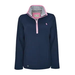 Thomas Cook Women's Charlie Classic 1/4 Zip Neck Rugby Dark Navy