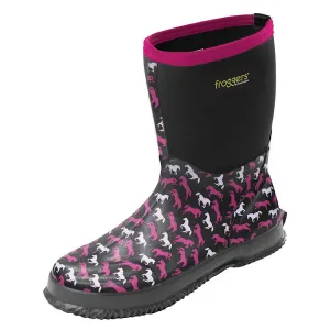 Thomas Cook Womens Froggers Scrub Boot Horse Print