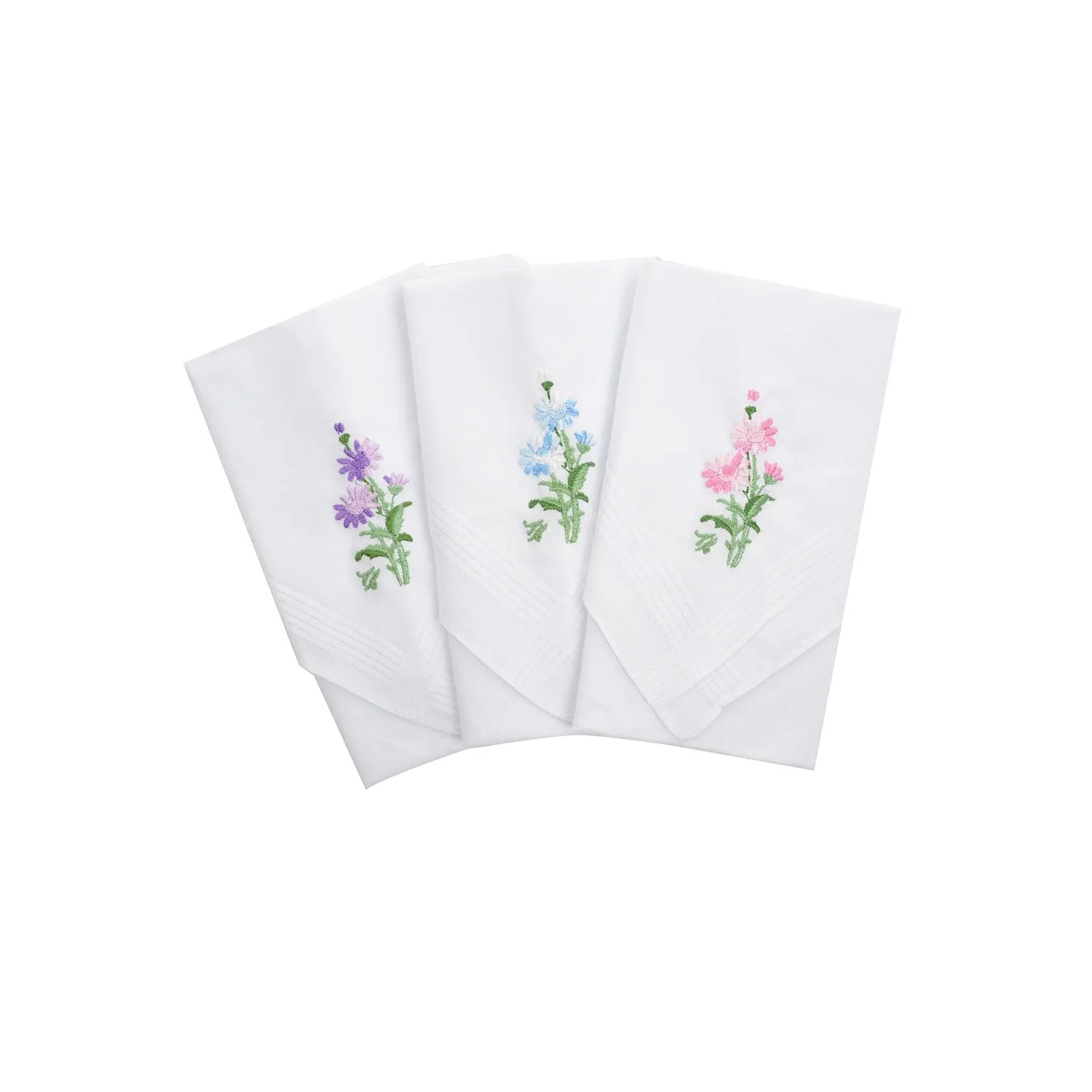 Thomas Cook Womens Handkerchief 3 - Pack White TCP2960HNK