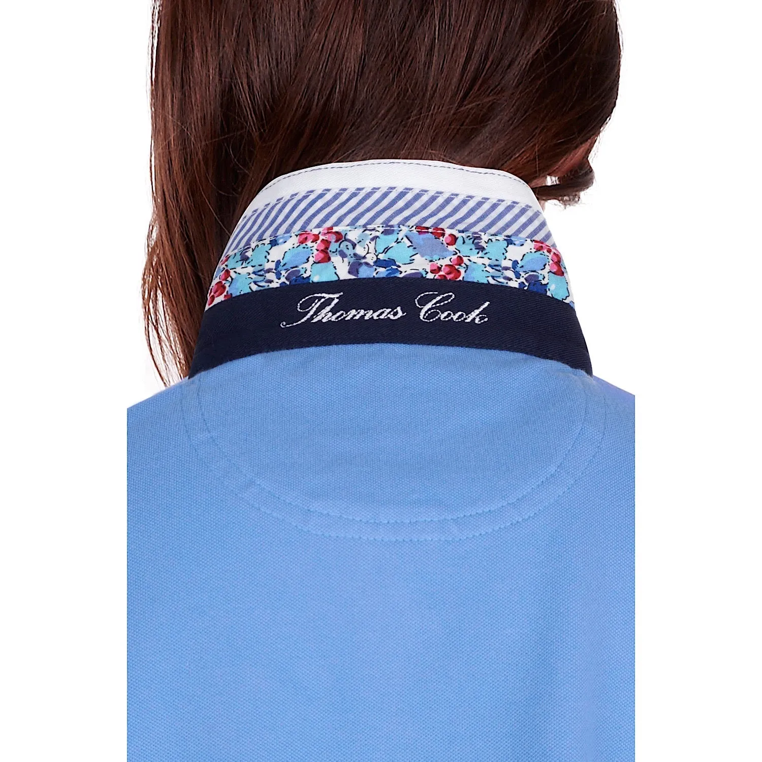 Thomas Cook Womens Jane S/S Polo Powder Blue