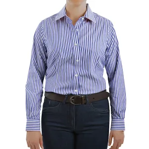 Thomas Cook Womens Lawson Stripe L/S Blue/White