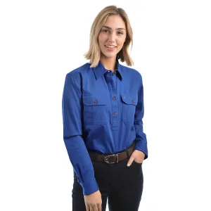 Thomas Cook Women's Light Drill 1/2 Plkt Shirt Dutch Blue