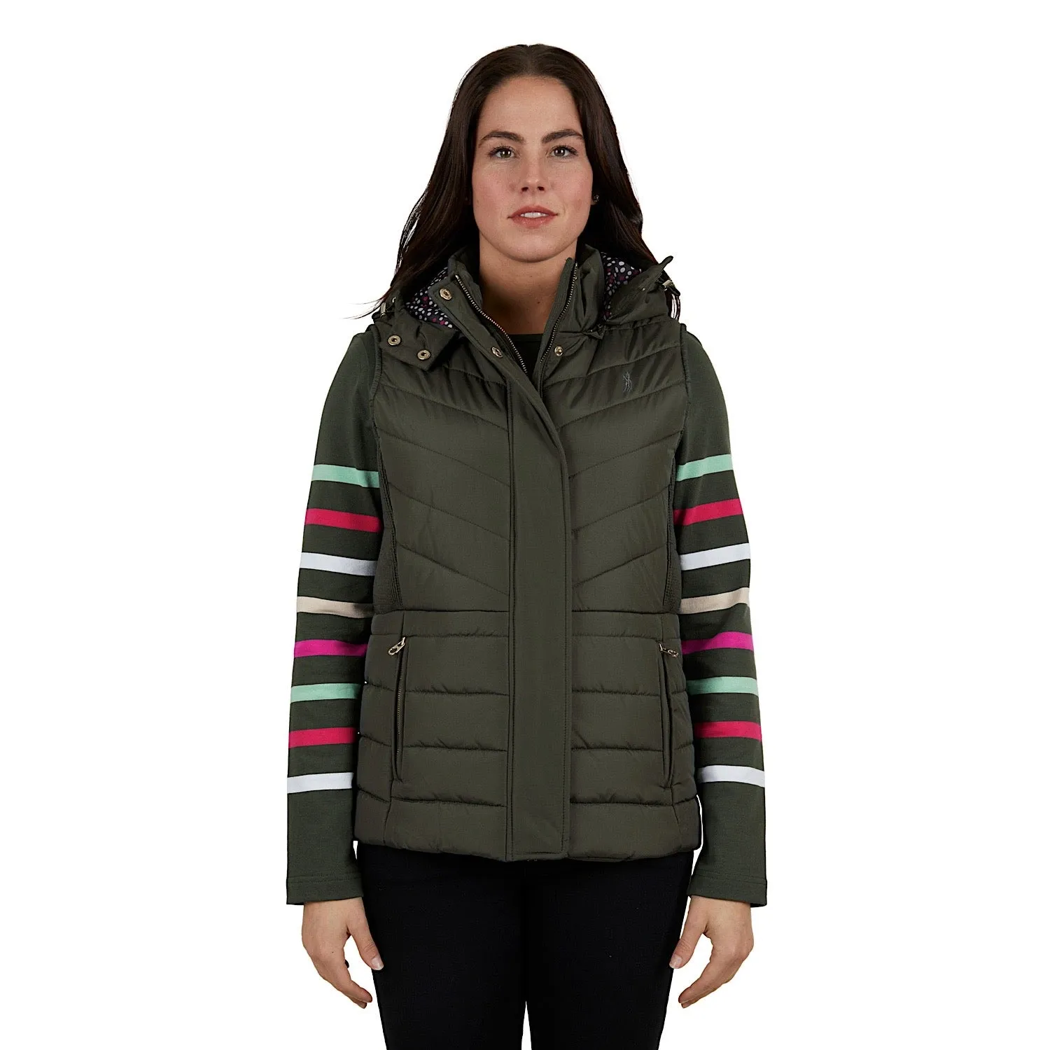 Thomas Cook Womens Mayfield Vest Khaki