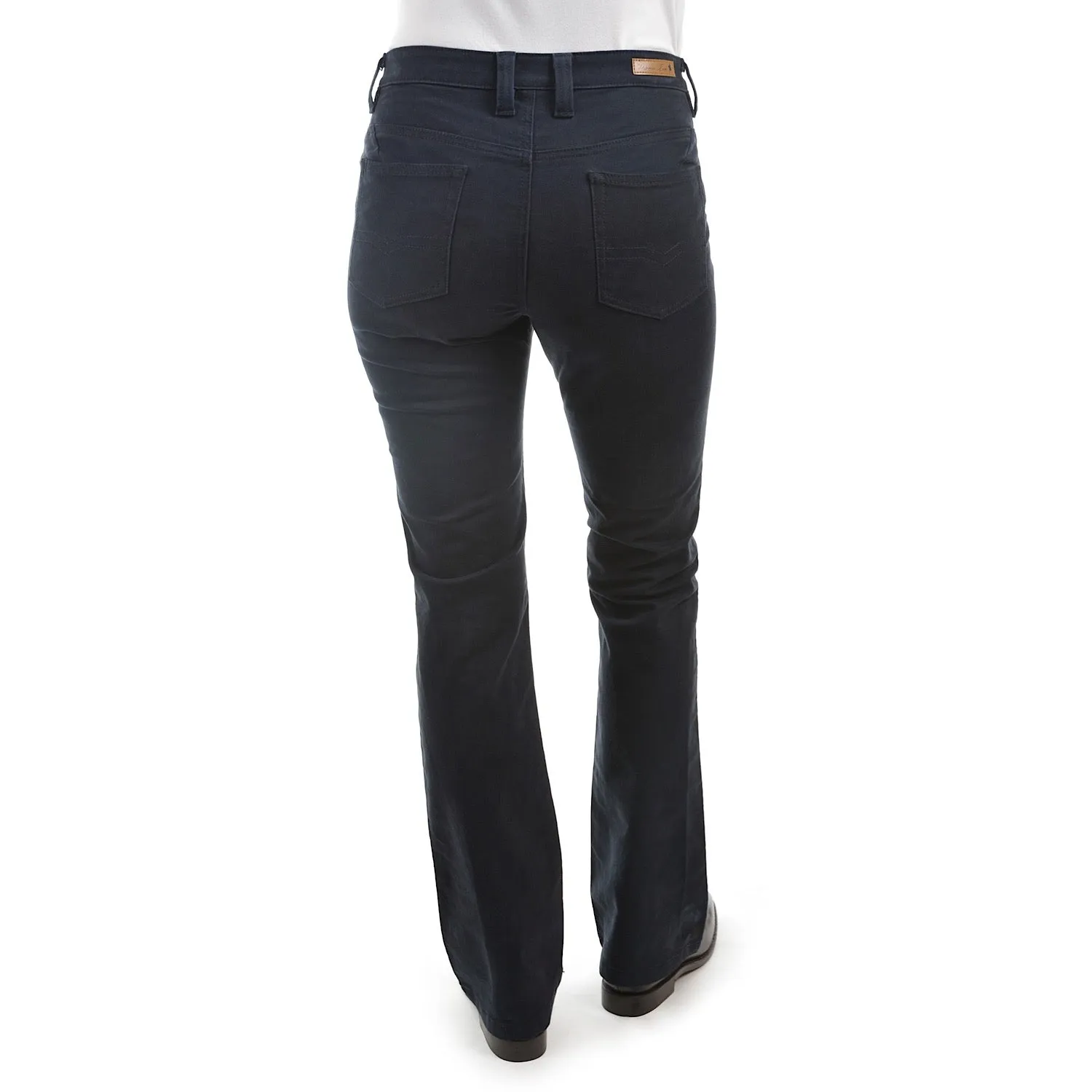 Thomas Cook Women's Stretch Moleskin Wonder Jean Boot Leg Navy