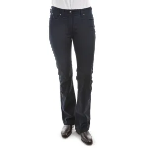 Thomas Cook Women's Stretch Moleskin Wonder Jean Boot Leg Navy