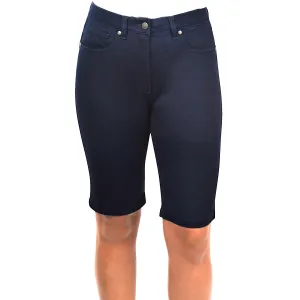 Thomas Cook Womens Suzie Slimmer Leg Wonder Jean Shorts Avoca Wash