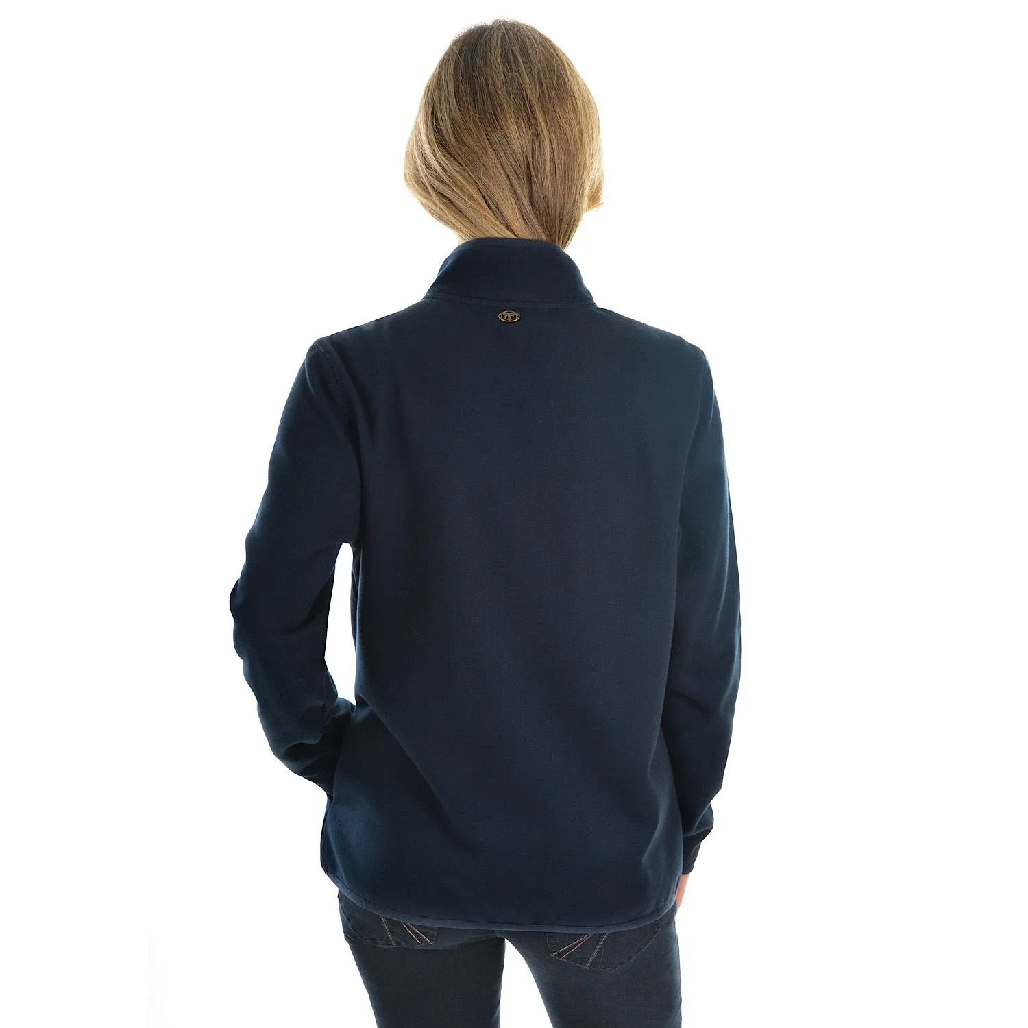 Thomas Cook Womens Zip Thru Fleece Jacket Dark Navy