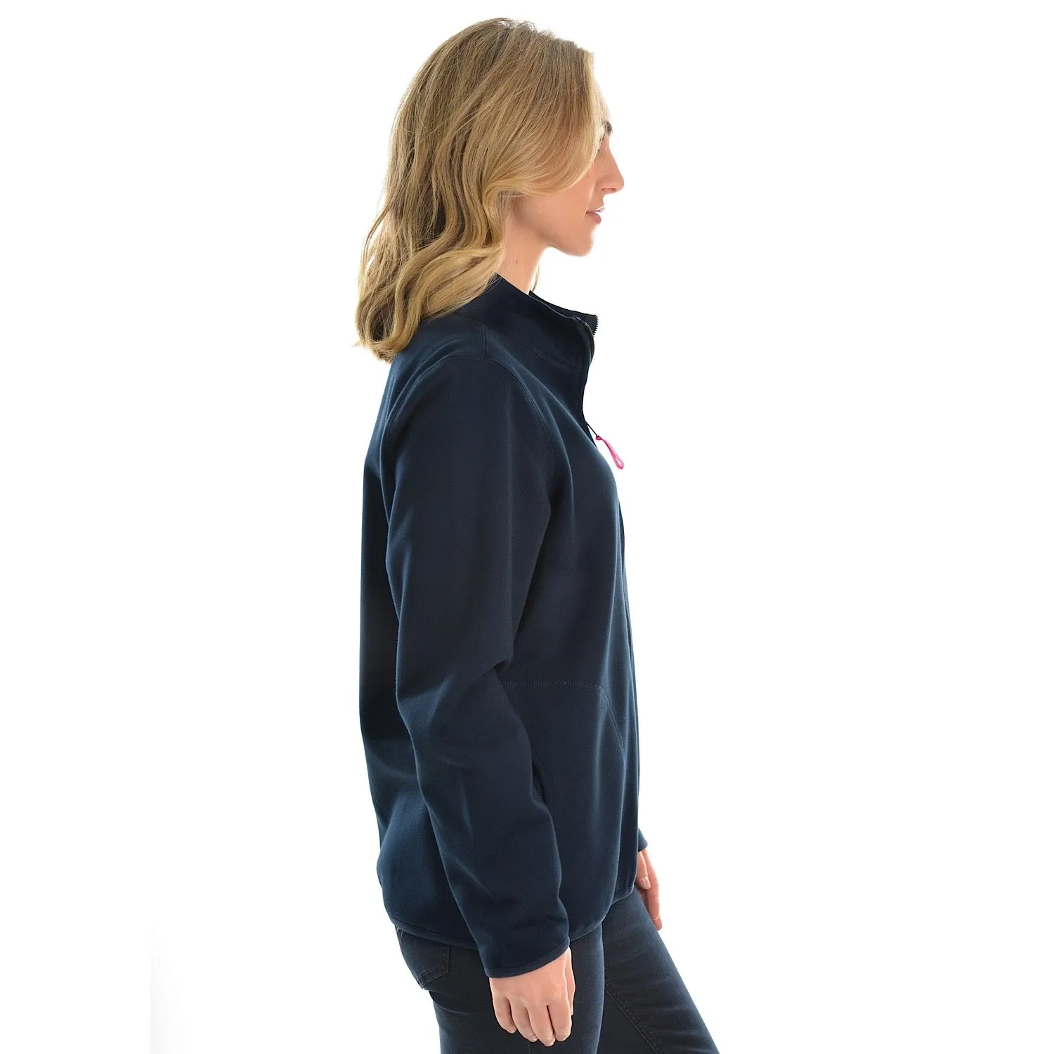 Thomas Cook Womens Zip Thru Fleece Jacket Dark Navy