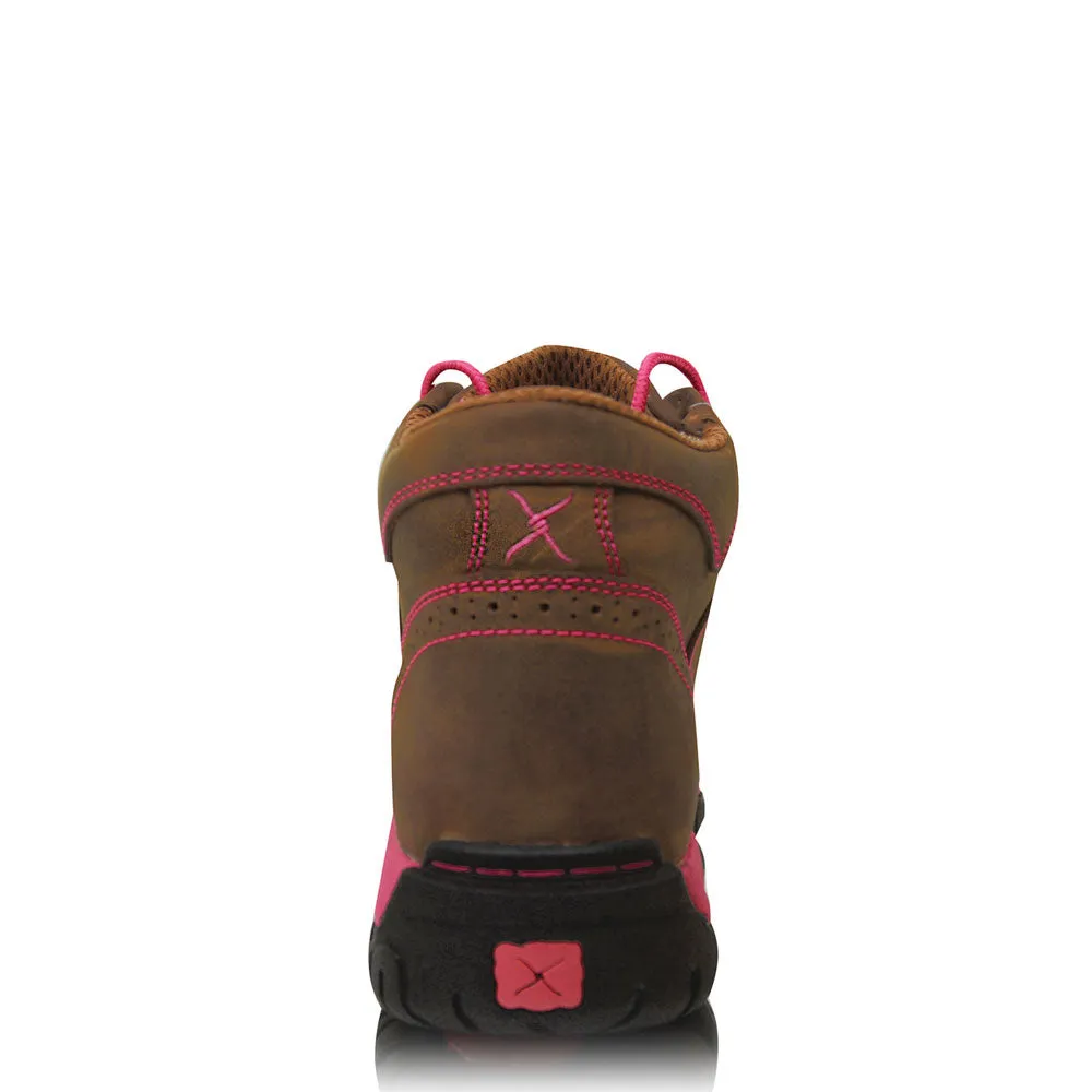 Twisted X Women's Breast Cancer Awareness All Around Lace Up