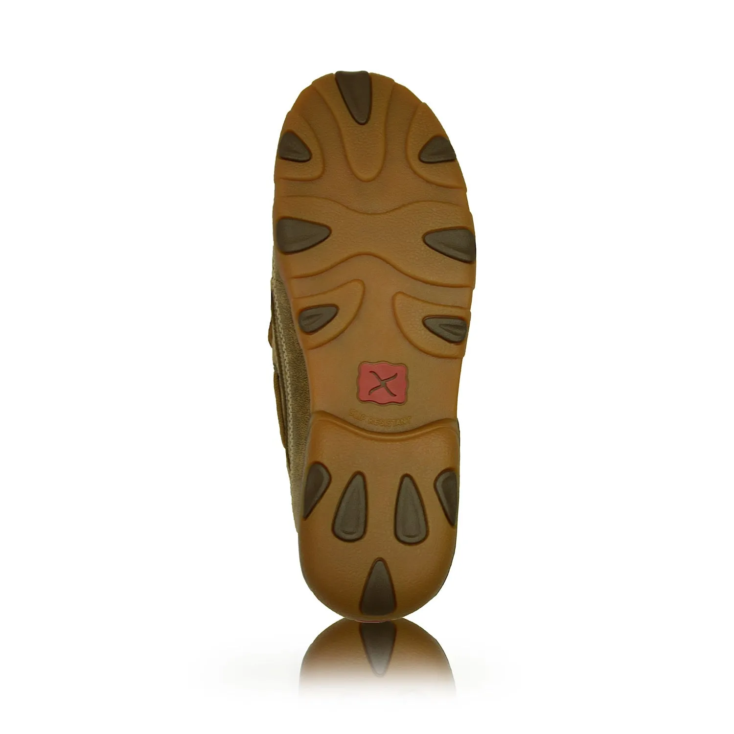 Twisted X Women's Diamond Mocs Slip On Bomber/Tan
