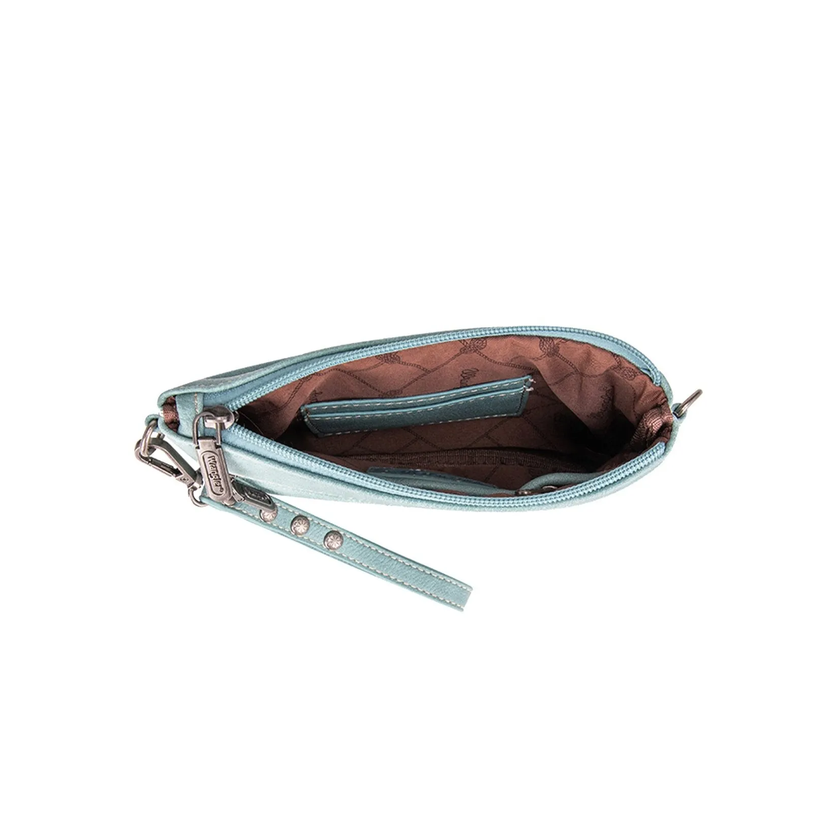 Wrangler Aztec Clutch Bag Navy