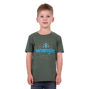 Wrangler Boy's Jack Tee Cypress