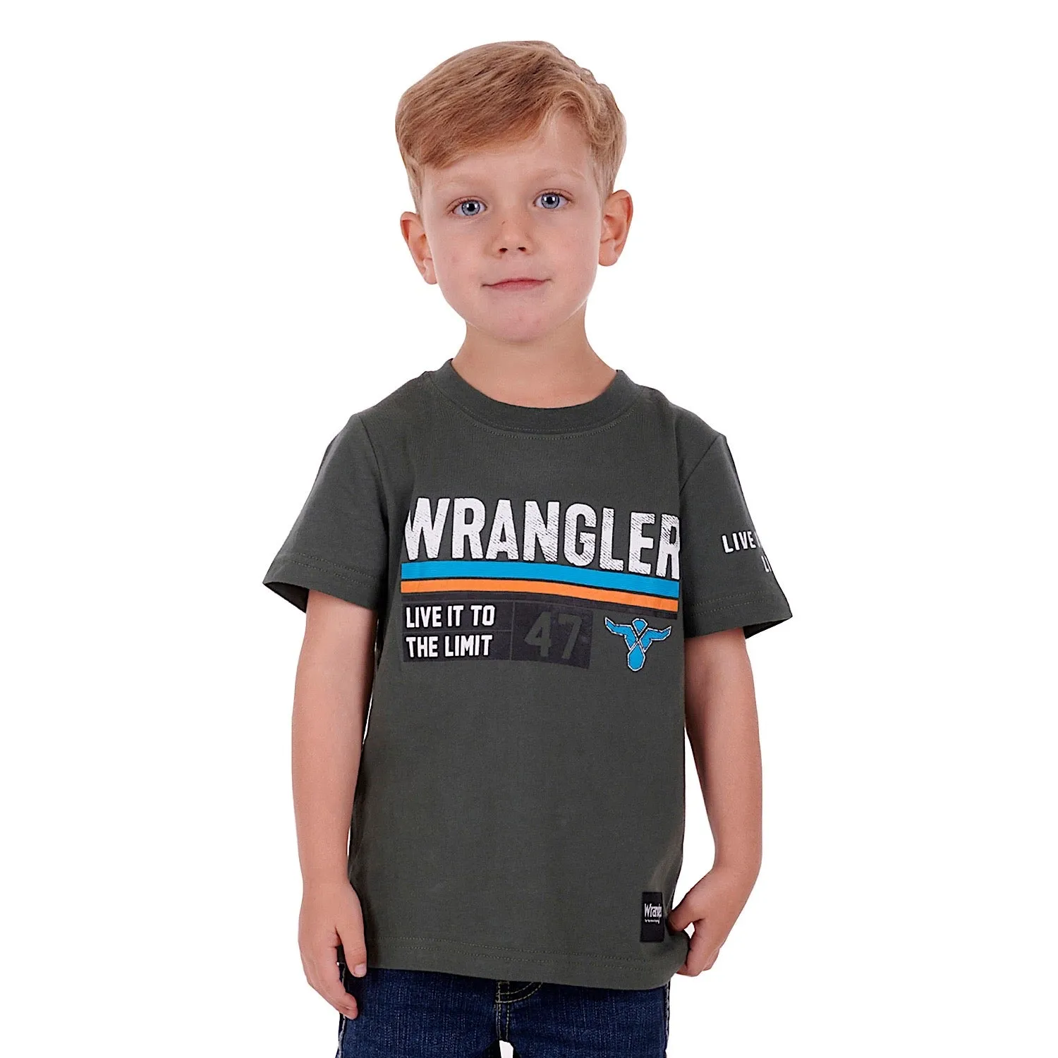 Wrangler Boy's Jones Tee Cypress