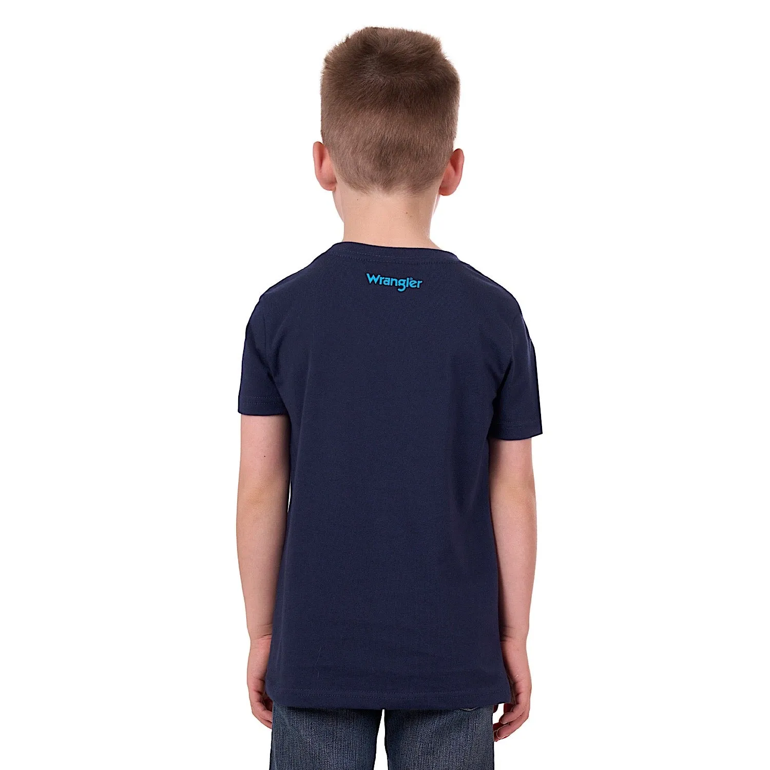 Wrangler Boy's Nico Tee Navy