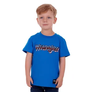 Wrangler Boy's Phillips Tee Royal Blue