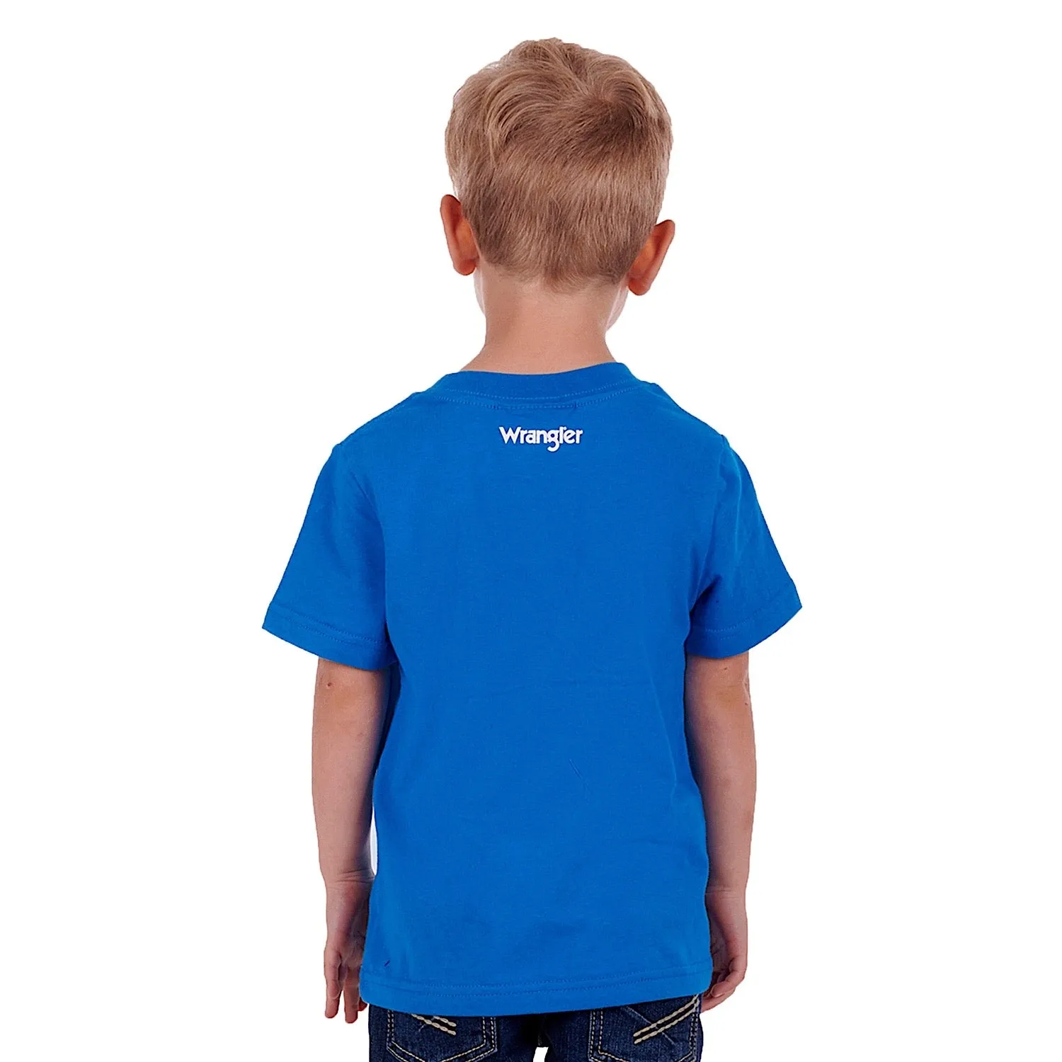 Wrangler Boy's Phillips Tee Royal Blue