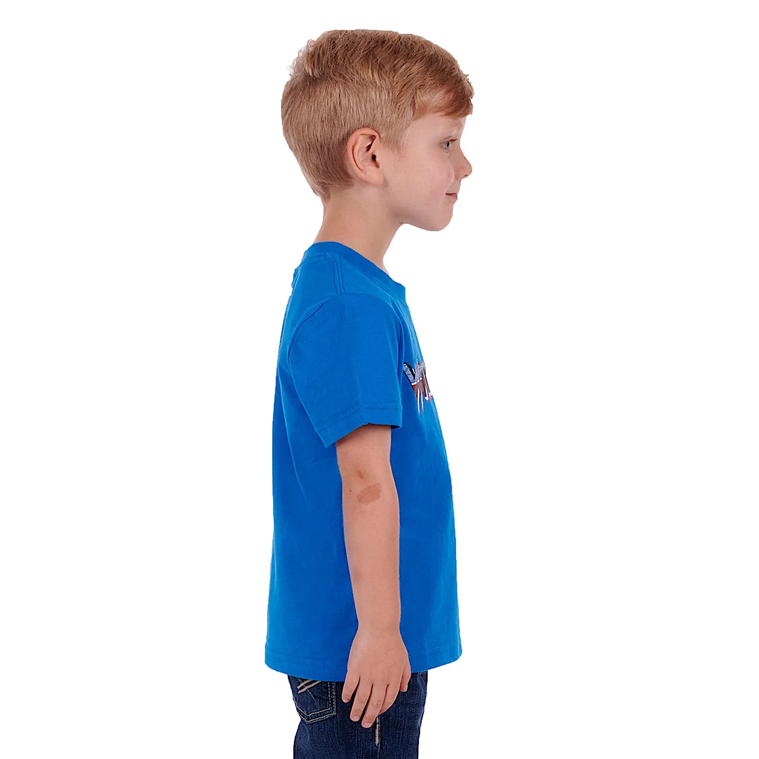 Wrangler Boy's Phillips Tee Royal Blue