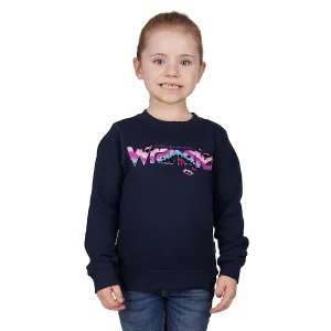 Wrangler Girls Doloris Crew Navy