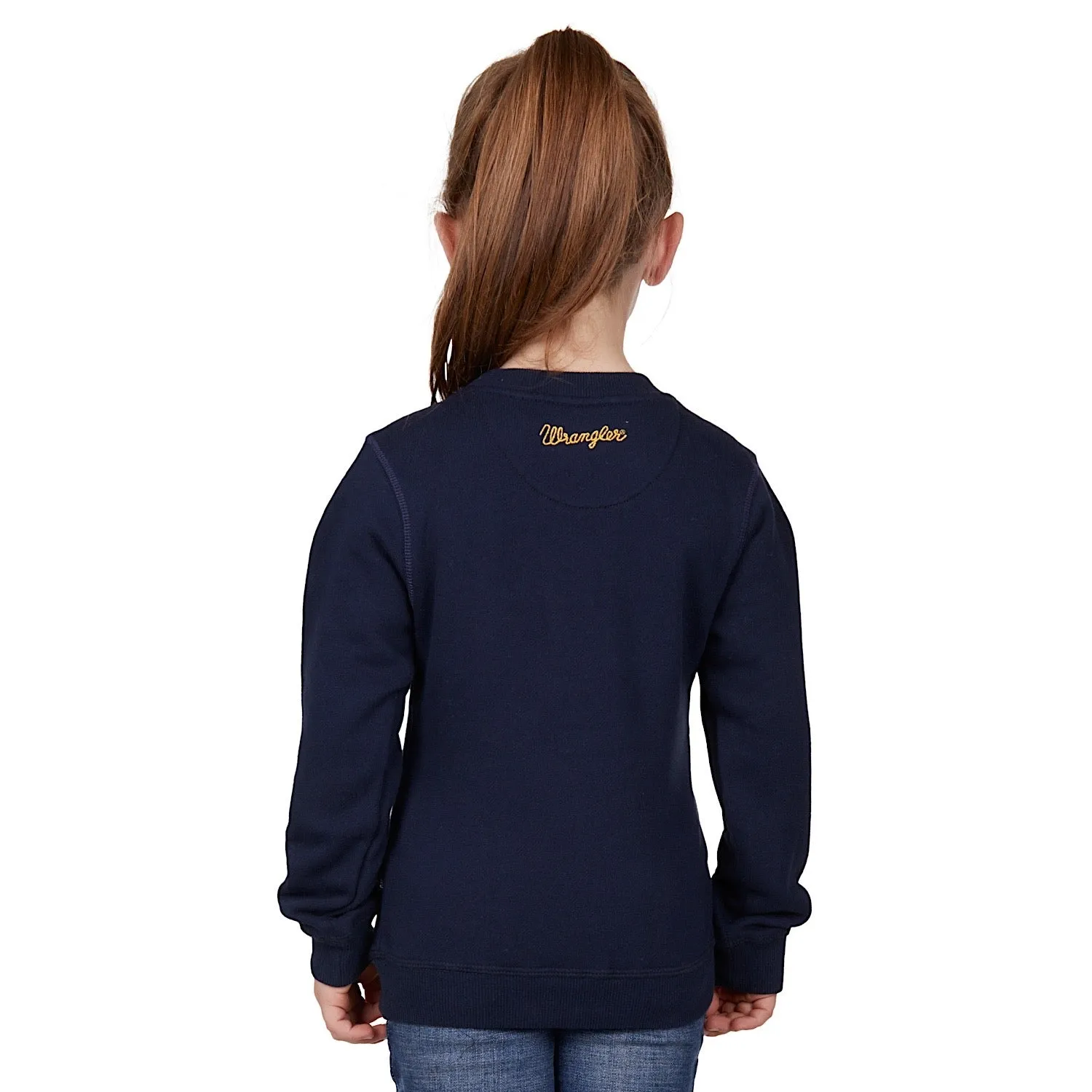 Wrangler Girls Doloris Crew Navy