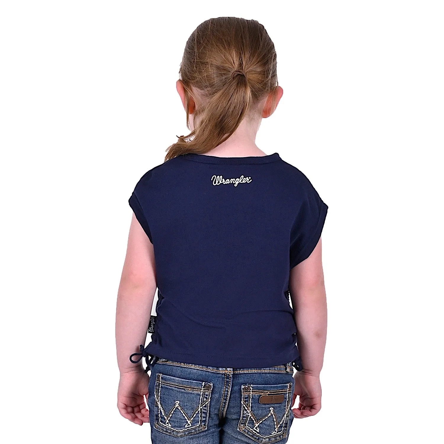 Wrangler Girl's Eve Tank Navy