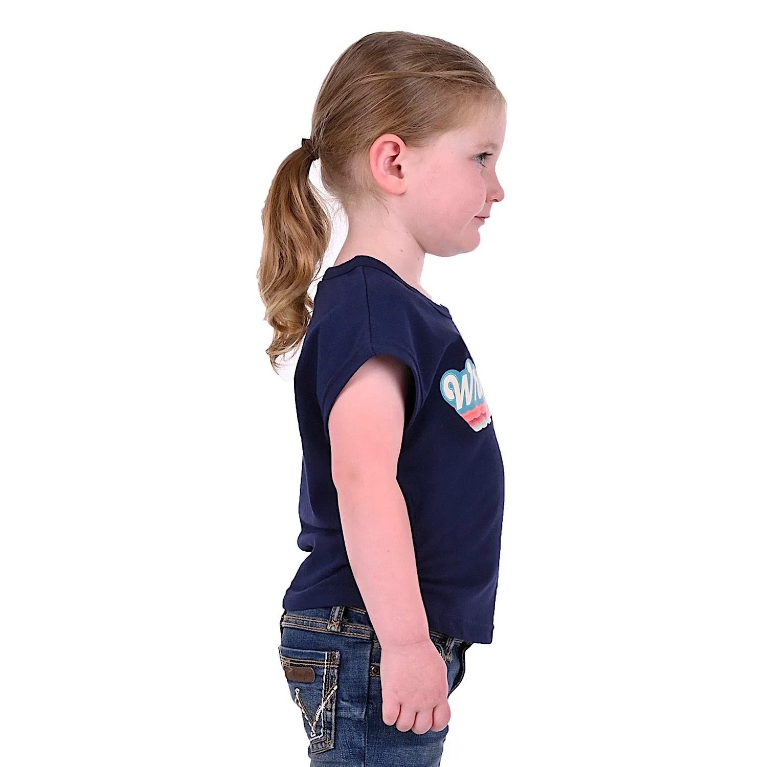 Wrangler Girl's Eve Tank Navy