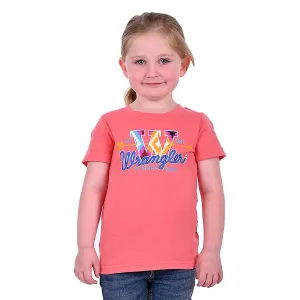 Wrangler Girl's Nova Tee Coral