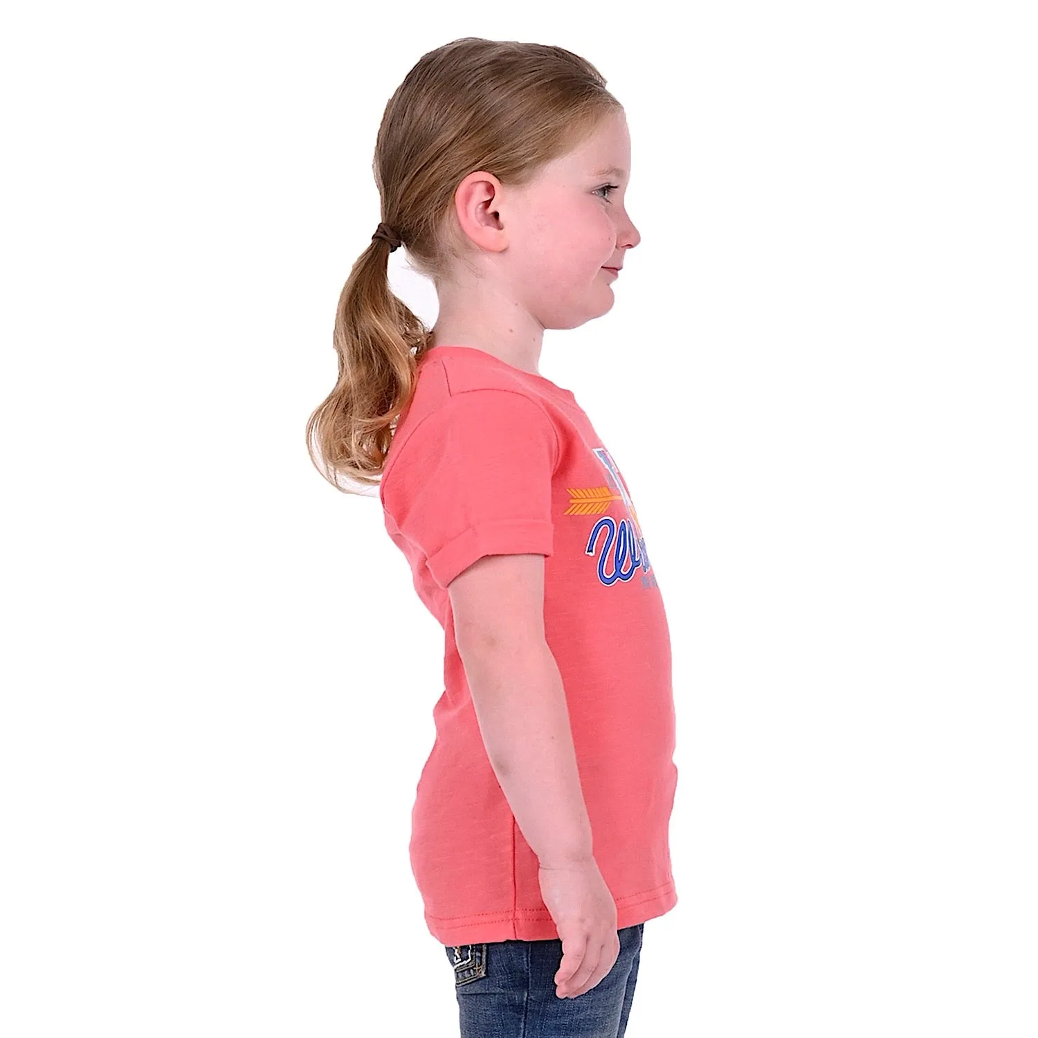 Wrangler Girl's Nova Tee Coral
