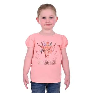 Wrangler Girl's Paige Tee Blush