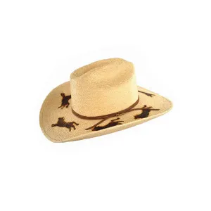 Wrangler Kids Sanchez Hat Straw (Bulls)