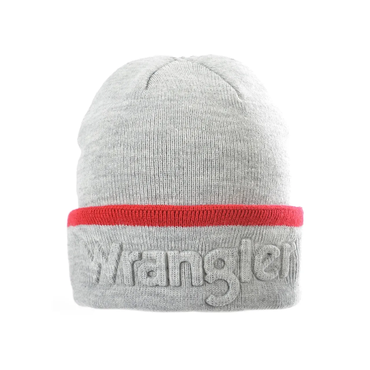 Wrangler Logo Beanie Grey Marle XCP1925BEA