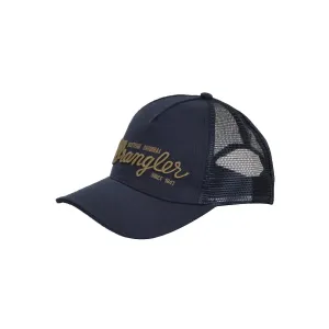 Wrangler Logo Trucker Cap Navy XCP1929CAP