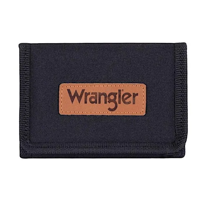 Wrangler Logo Wallet Black