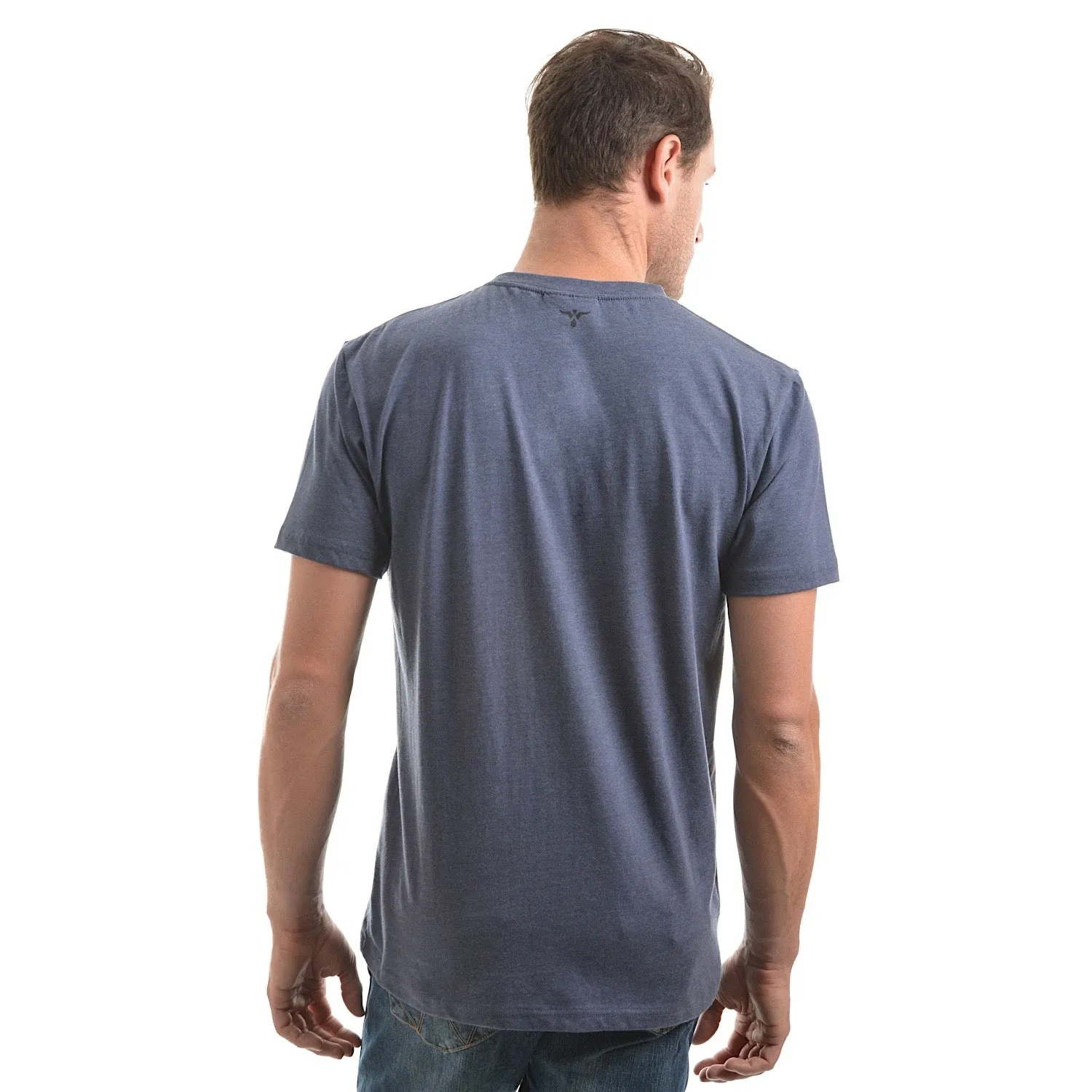 Wrangler Men's Angus Tee Denim Marle