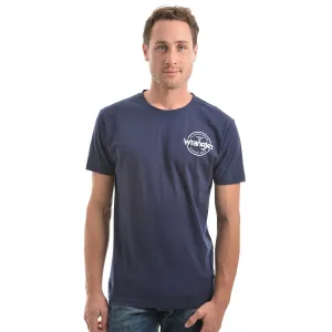 Wrangler Men's Angus Tee Navy