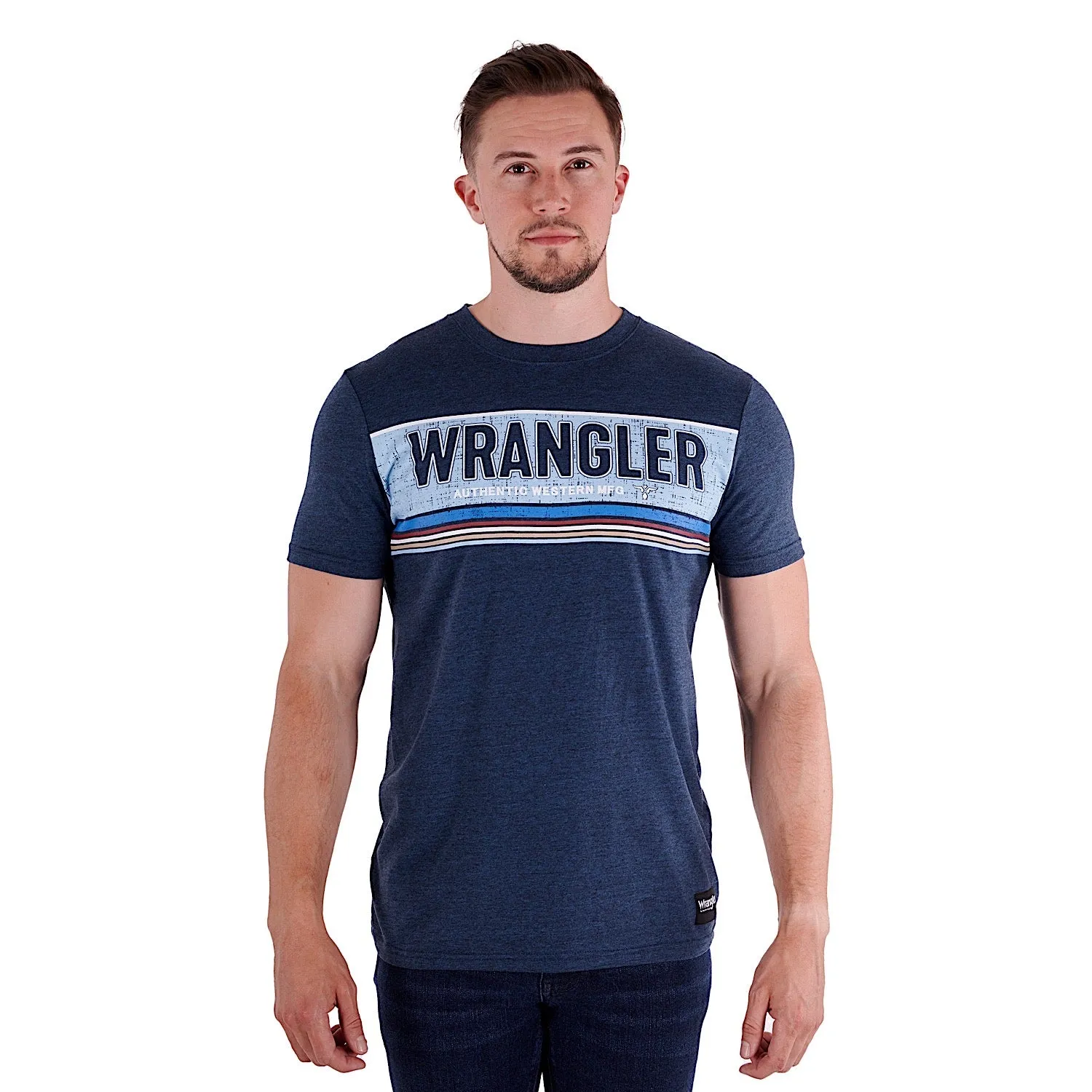 Wrangler Men's Bolton Tee Navy Marle