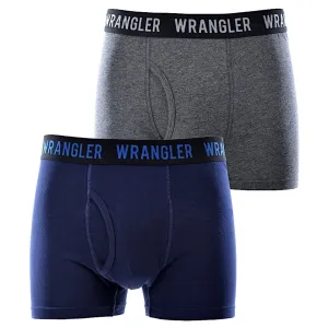 Wrangler Men's Dan Trunk Twin Pack Multi